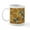 White, variant on CafePress - Honey Bee Coffee/Tea Mug - 11 oz Ceramic Mug - Novelty Coffee Tea Cup