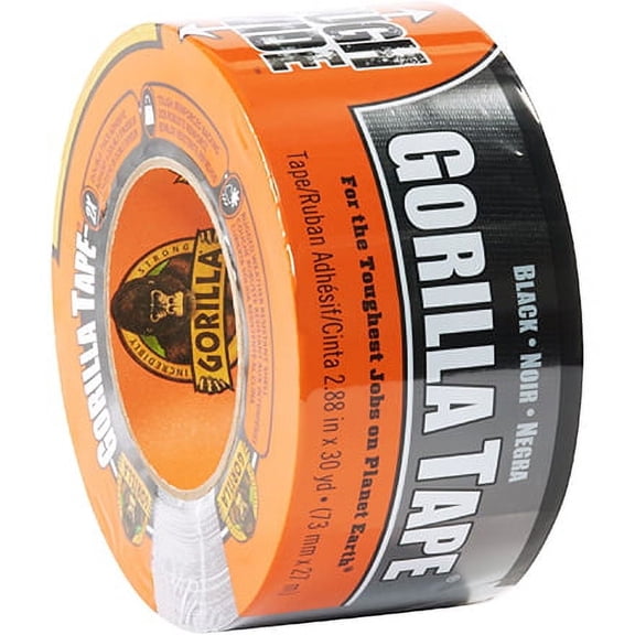 Gorilla Duct Tape 17.0 Mil 3" x 25 yds. Black 1/Case