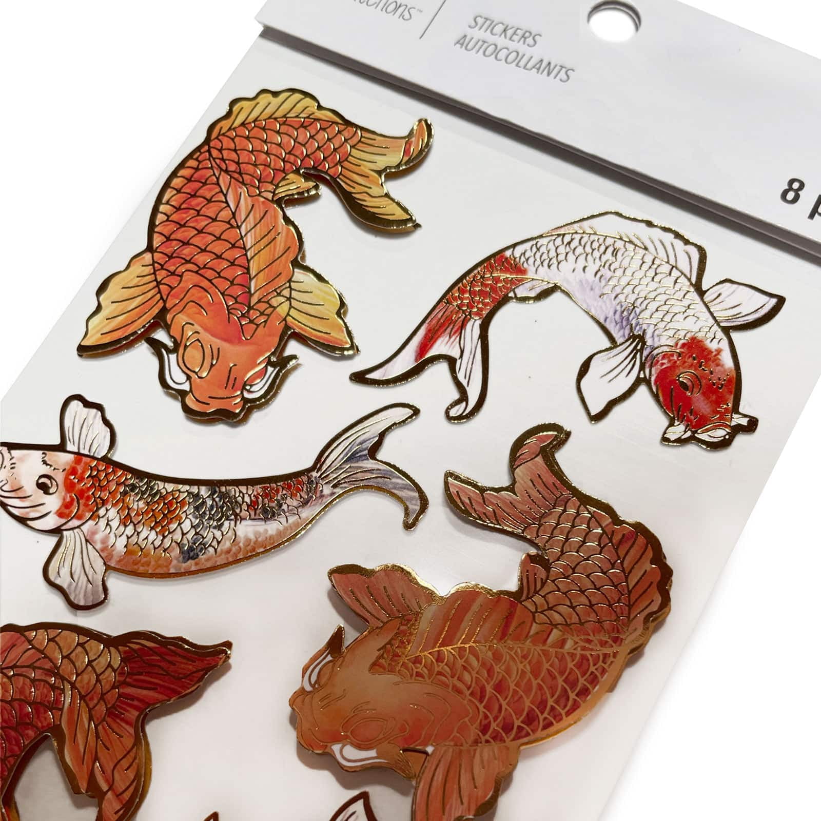 Recollections Koi Stickers, 12 Pack