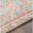 thumbnail image 6 of Mark&Day Area Rugs, 2x4 Klei Traditional Aqua Area Rug, Blue Red Cream Carpet for Living Room, Bedroom or Kitchen (2'6" x 4'), 6 of 7