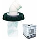 thumbnail image 1 of Filtro de tanque de 1000 l de 45°, con filtro de nailon lavable, para conexión de tanque de 1000 litros, filtro de tapa IBC, accesorios para tanque IBC, filtro de nailon para agua de lluvia, 1 of 5