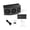 black, variant on 3 Head Coolers Car Fan USB/Solar Energy Cooling Vent Exhaust Portable Car Coolers Fan Exhaust Fan Car Radiator