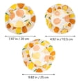 thumbnail image 2 of 1 Set Reusable Bowl Covers Elastic Cord Fabric Stretched Bowl Cover Lids, 2 of 9