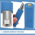 thumbnail image 2 of Shisuyan Sanding Drum Compound Sponge Blue For Professionals Workshop 1Pack, 2 of 8