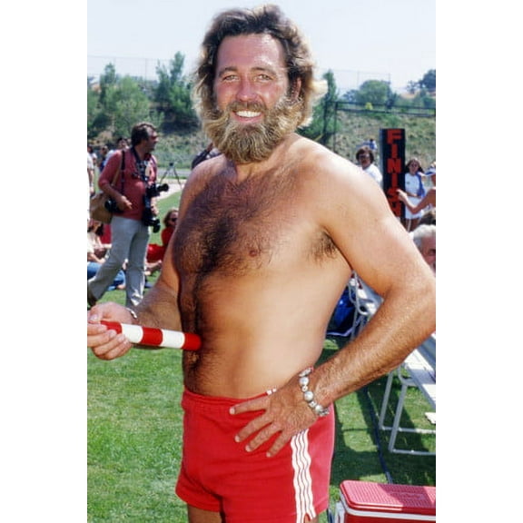 Dan Haggerty 24X36 Poster Bare Chested Hunk Grizzly Adams Star