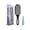 Black, variant on Misright Hair Brush AntiStatic Bristles Scalp Massage Smooth Detangling