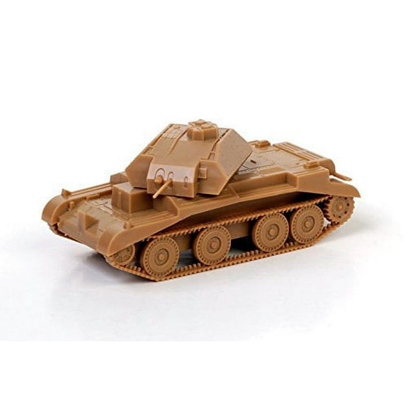 Zvezda Models British Tank Crusader MK. IV Model Kit (1/100 Scale)