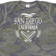 thumbnail image 4 of Inktastic San Diego California Cute Surfing Boys or Girls Baby Bodysuit, 4 of 5