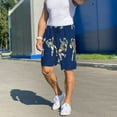 thumbnail image 4 of Haiem Disco party Astronaut Dancing Men's Pajama Short with Soft Woven Cotton Elastic Waistband Sleep Short-Small, 4 of 9