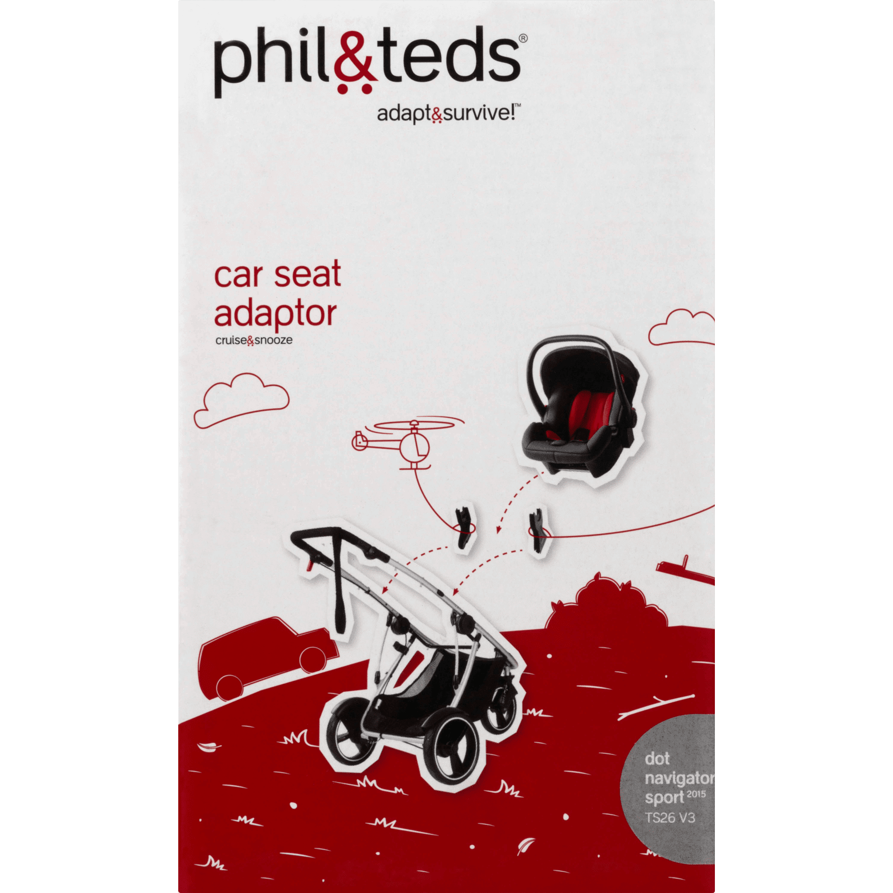 phil and teds sport car seat adapter