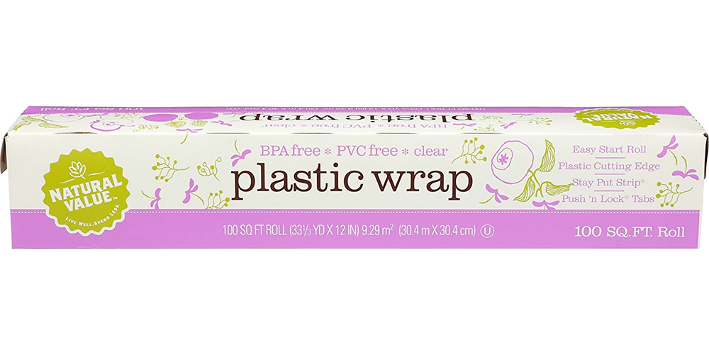 Natural Value Clear Plastic Wrap / 6ct. pack