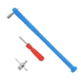 thumbnail image 1 of Ruiboury Ensemble de Réparation de Valve de Pneu Automobile Kit d'Outils de Retrait de Noyau de Valve 4 Voies, 1 of 7