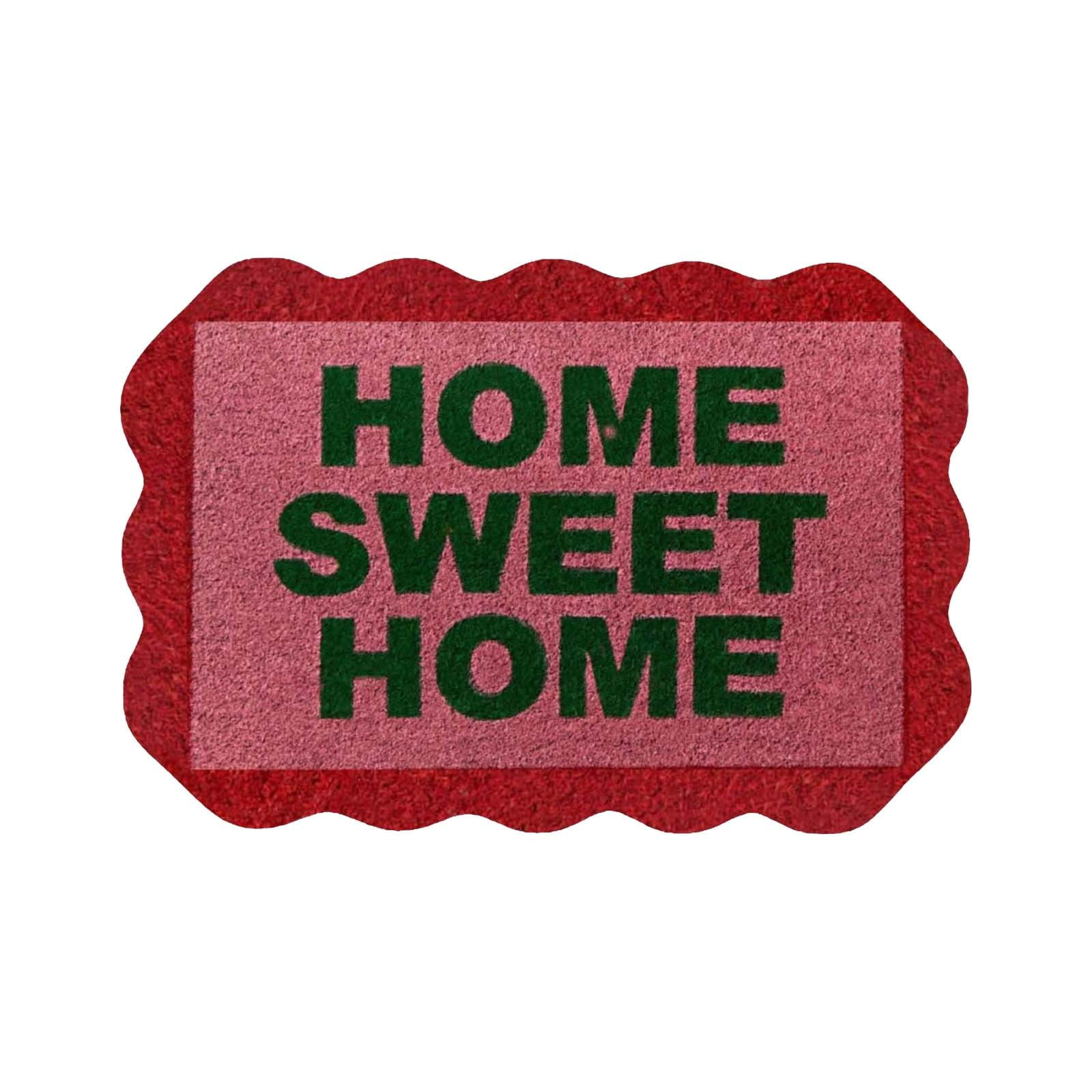 Welcome Doormat 23.6" x 15.7", Printed Floor Mat for Indoor & Outdoor Use, Non-Slip Door Mat for Entryway, Living Room, Bedroom