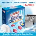 thumbnail image 1 of Tuplbcv Dishwasher Powerball Dishwashing Tablets Dish Tabs Fresh Scent Clearance Sale, 1 of 6