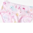 thumbnail image 4 of 6-Pack Girls Underwear 100% Cotton Briefs Breathable Toddler Little Girls Comfort Panties Training Pants, 4 of 7
