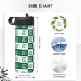 thumbnail image 4 of Sikiie Happy saint Patricks day Print 18OZ Insulated Straw Cup, Portable Leak-proof Sports Water Bottle, Stainless Steel Water Cup Suitable for Home and Outdoor, 4 of 8