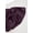 Aubergine, variant on Viscose Twill Lining Fabric Dark Navy - per yard