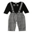 thumbnail image 1 of Vêtements Assortis pour Enfants Barboteuse Petit Frère Salopette Jupe Grande Sœur Ensemble de Tenues, 1 of 7