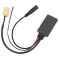 thumbnail image 5 of Módulo Bluetooth para coche, módulo Bluetooth para coche, entrada auxiliar de radio, cable de llamada telefónica manos libres con reemplazo de micrófono, 5 of 5