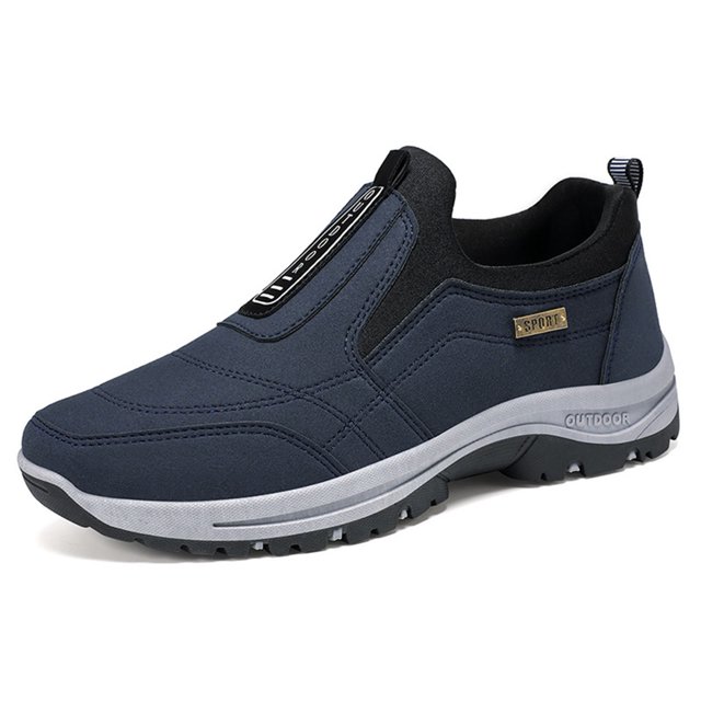 2025 Chaussures Décontractées pour Hommes Chaussures pour Hommes Automne Chaussures pour Hommes Décontractées à Enfiler Nouvelles Bout Rond Polyvalentes Chaussures Décontractées en Maille pour Hommes Chaussure Chaussures de Randonnée Semelle Souple Version Coréenne Légères
