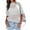 White, variant on Women's Solid Color Round Neck Casual Crochet Pullover Sexy Cover Up Lightweight Hollow Long Sleeve Sweater