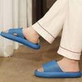 thumbnail image 5 of Cloud Slide Sandal for Women and Men, Pillow Slippers Thicken Sole Slide, Shower Bathroom Slides Sandals, Slides Super Comfy Soft Foam Slip-Resistant Slides, 5 of 5