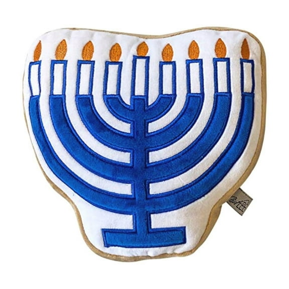 Midlee Menorah Sugar Cookie Dog Toy (Small)