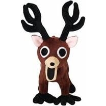 FlareFable Game 99 Nights in The Forest Deer Plush Toys, 99 Nights Character Deer Stuffed Animals Pillow, Collectible Plushies for Game Fans, Perfect Christmas Halloween Gifts & Decorations (B)