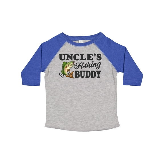 Inktastic Uncle's Fishing Buddy Boys Toddler T-Shirt