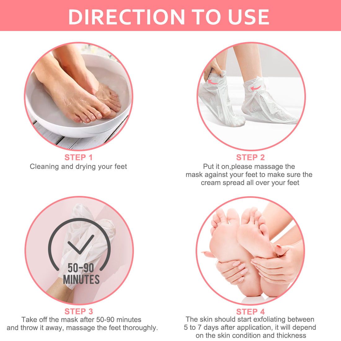 Sheeky Foot™ Exfoliating Foot Peel and Callus Remover – Skin Sheek