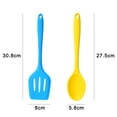 thumbnail image 2 of Juego de utensilios de cocina de 2 piezas, utensilio de cocina de silicona para utensilios de cocina antiadherentes, resistente al calor, 2 of 5