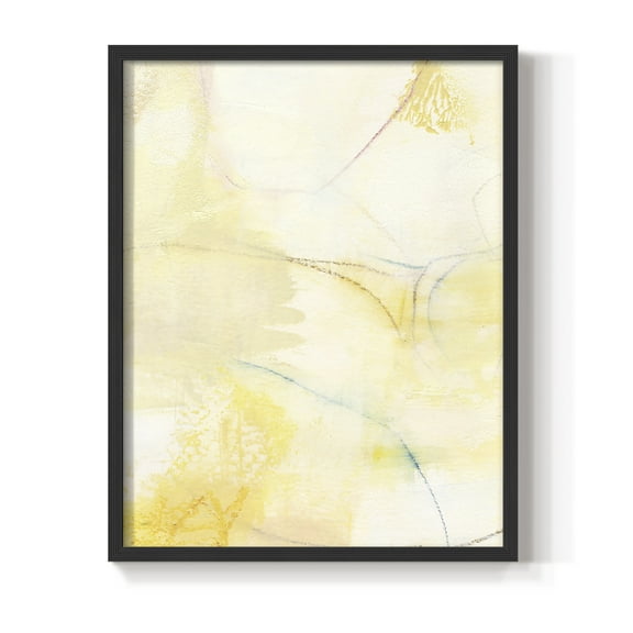 Barxan III Framed Print in Black Solid Wood Framed Print No Nail Hanging