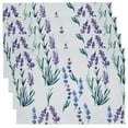 thumbnail image 4 of Fennco Styles Garden Lavender Print Tablecloth - Various Size for Home, Dining Room Décor, 4 of 12