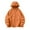 Orange, variant on hotojiny Men's Hooded Jackets Solid Color Sun Protection Long Sleeve Fishing Shirts Zip up Windbreaker Athletic Coat Streetwear