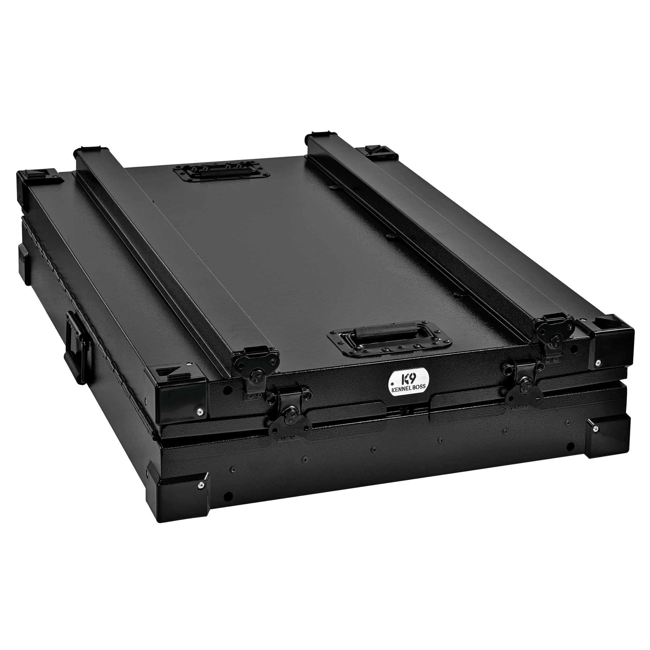 K9 KENNEL BOSS – LARGE – HEAVY DUTY FULLY COLLAPSIBLE POWDER-COATED ALUMINUM DOG CRATE
