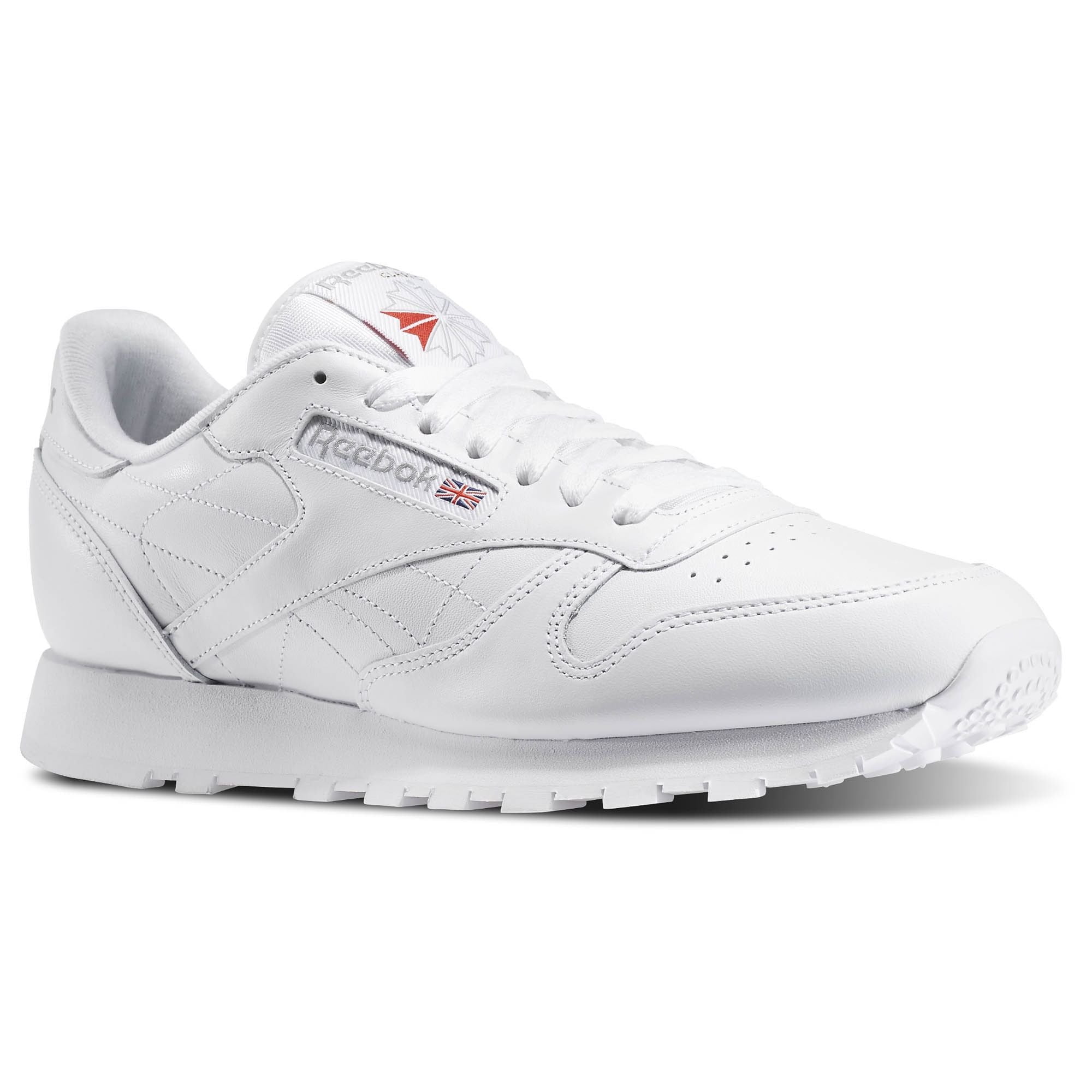 Reebok 9771: Men's Classic Leather Fashion White/Light Grey Sneaker (14  D(M) US Men)