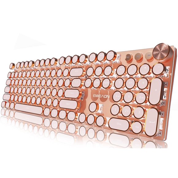 Teclado mecánico para juegos estilo máquina de escribir SEUNKWANG EWEADN
