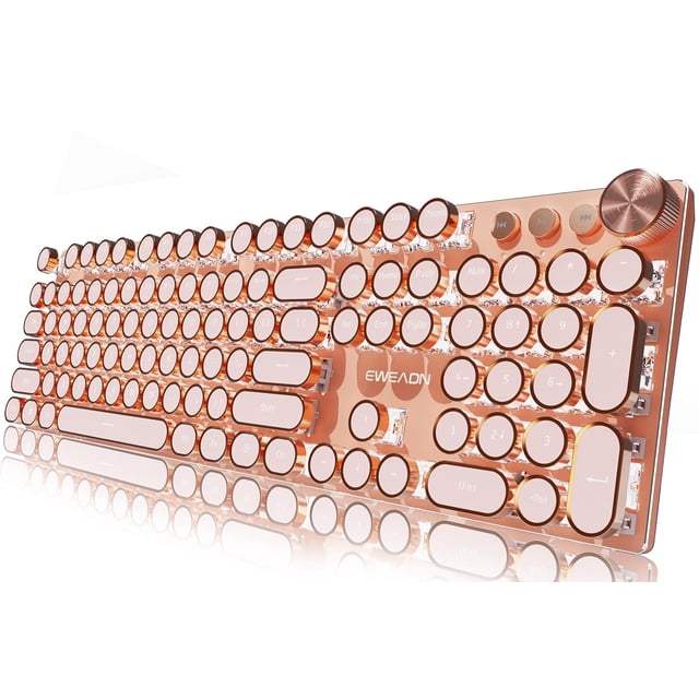 Teclado mecánico para juegos estilo máquina de escribir SEUNKWANG EWEADN