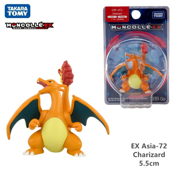 Figuras de Pokémon en caja Original para niños, modelo de colección, juguetes de acción, espada y escudo, Pikachu, Charizard, Scorbunny, Mew, Tokyo, Macaw Tomy zhangyuxiang LED