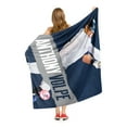 thumbnail image 5 of The Northwest Group Anthony Volpe New York Yankees 50" x 60" Player Silk Touch Throw Blanket, 5 of 5