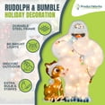 thumbnail image 2 of Open Box ProductWorks 32 In Rudolph & Bumble Holiday Festive Decoration, 2 of 11