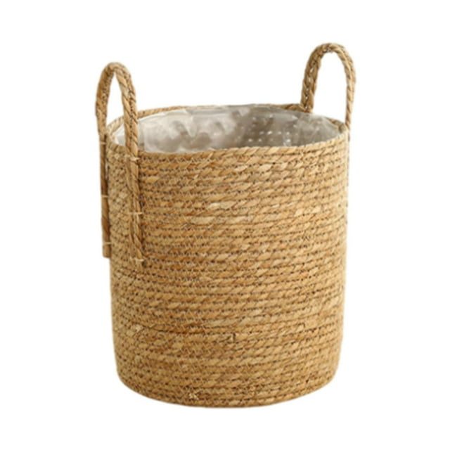 S SERENABLE Cache-Pot Ornement Panier Tressé pour Balcon Salon Roohelf m