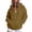 Coffee, variant on Women Hoodies Casual Long Sleeve Zipper Pocket Solid Pullover Sweatshirt Tops Fall Winter Daily Athletic Outfits
