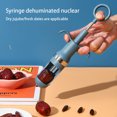 thumbnail image 3 of justharion Multifunctional Red Dates Corer Cherry Pitter Seeds Remover Fruit Tool Push Type Anti-Skid Vegetable Handheld Accessory Orange, 3 of 8