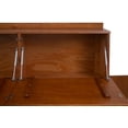 thumbnail image 6 of Memomad Bali Storage Full Mid-Century Headboards Bookcase, Caramel, 6 of 7