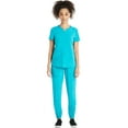 thumbnail image 2 of Scrubstar Women's Antimicrobial Premium Performance Notch Neck Top, Sizes XS-3XL, 2 of 7
