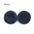 thumbnail image 5 of CANKER 1Pair Velvet Universal Headphone Cushions Ear Pads Cushion 70mm 90mm 60mm-110mm For All Earphone Headphones, 5 of 16