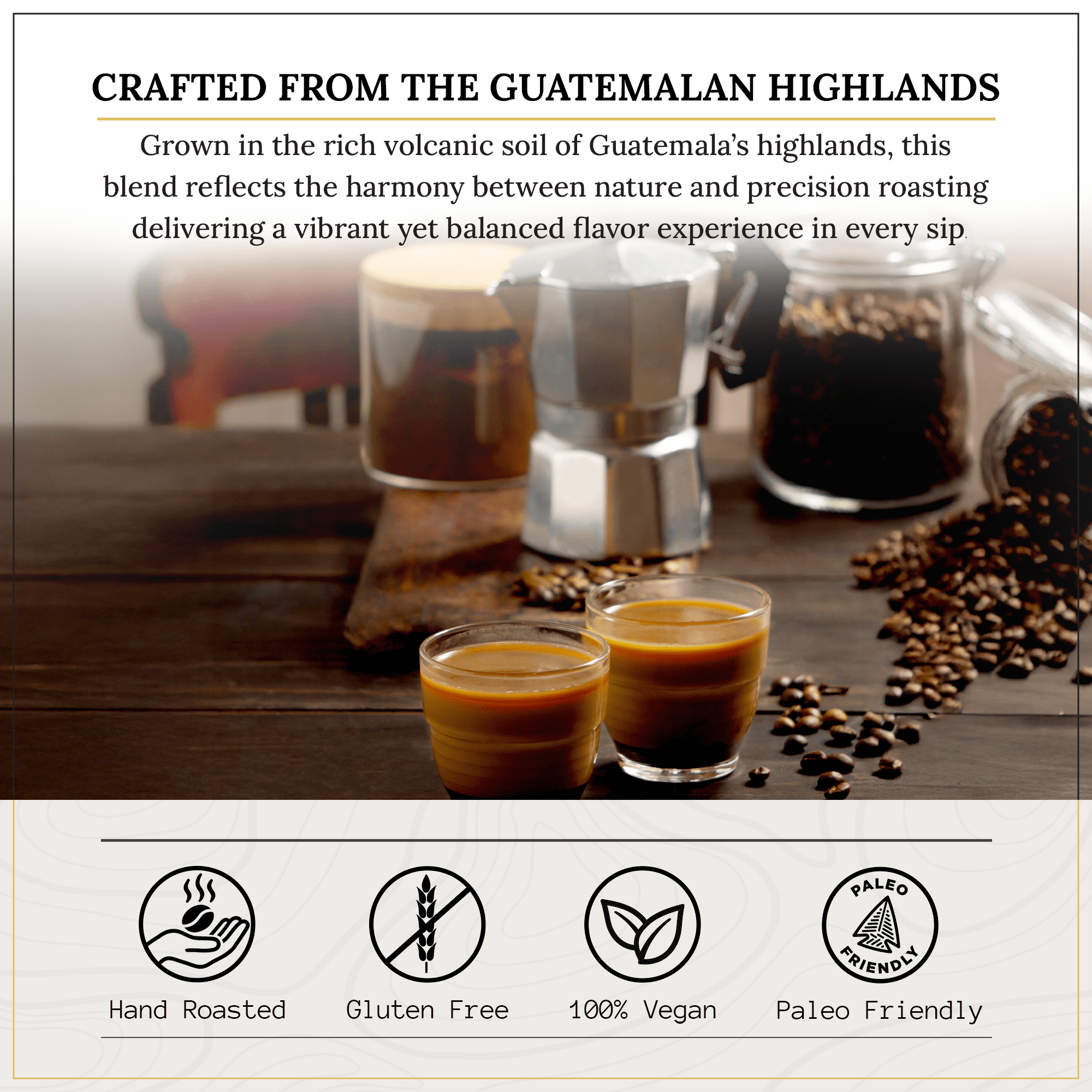 Leiva’s Ground Blonde Espresso (8oz), Roasted to Order, Micro-Lot Guatemalan Beans – El Capitan Elijah Espresso Coffee Ground w/ Floral, Citrus & Caramel Notes - Low Acidity Blonde Roast 2 Pack