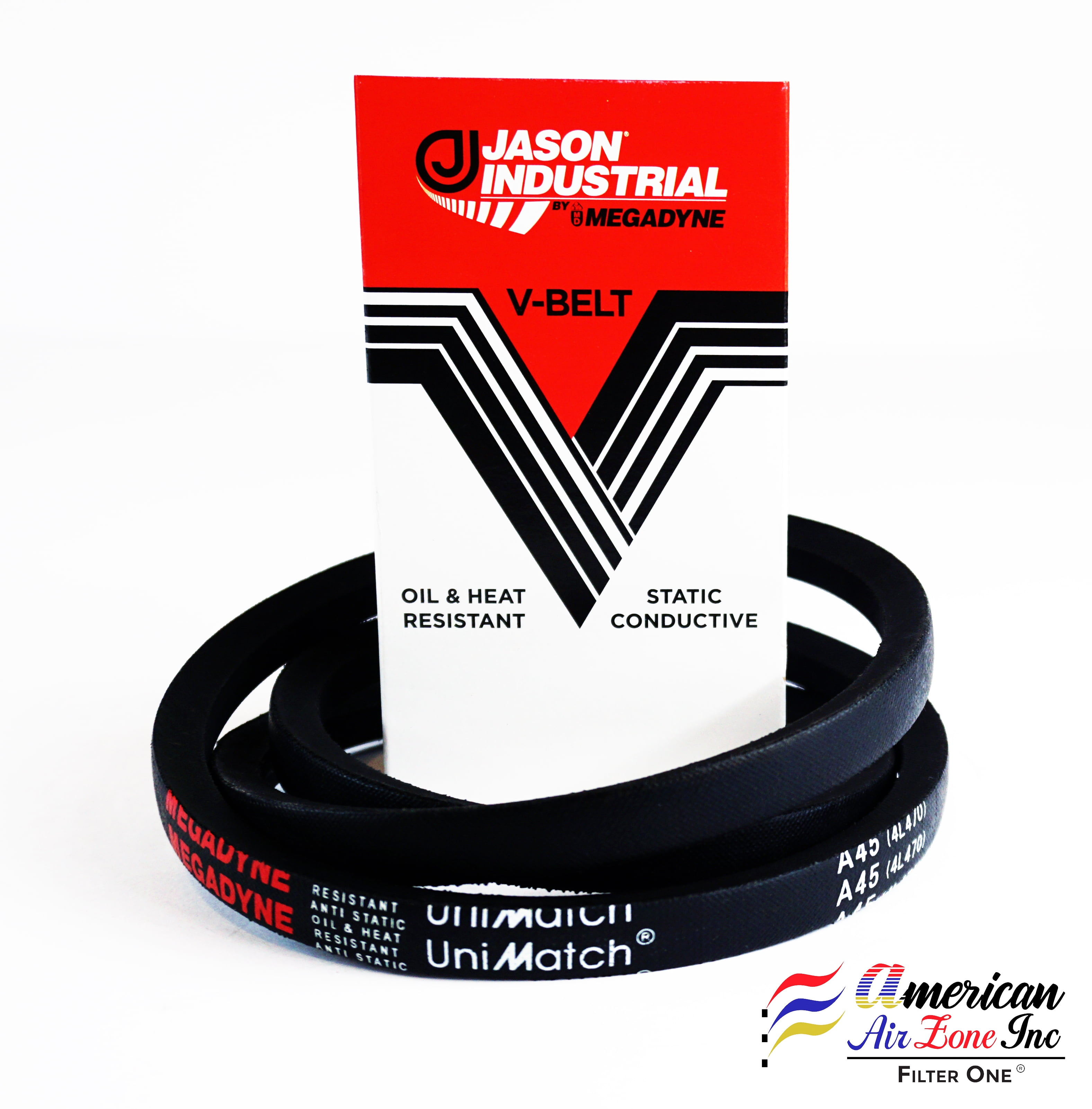Jason Industrial Multi-Plus V Belt 4L370 