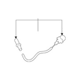 thumbnail image 3 of Genuine Nissan OE Nozzle Assy - Back Window Washer 28972-6RR0A, 3 of 10